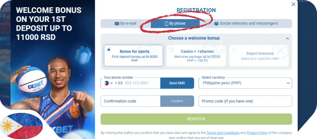 Registration - phone